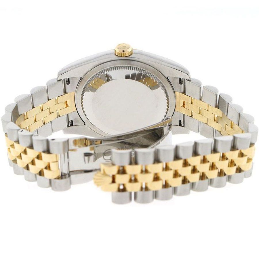 Rolex Datejust 36 Two Tone Fluted Bezel 116263
