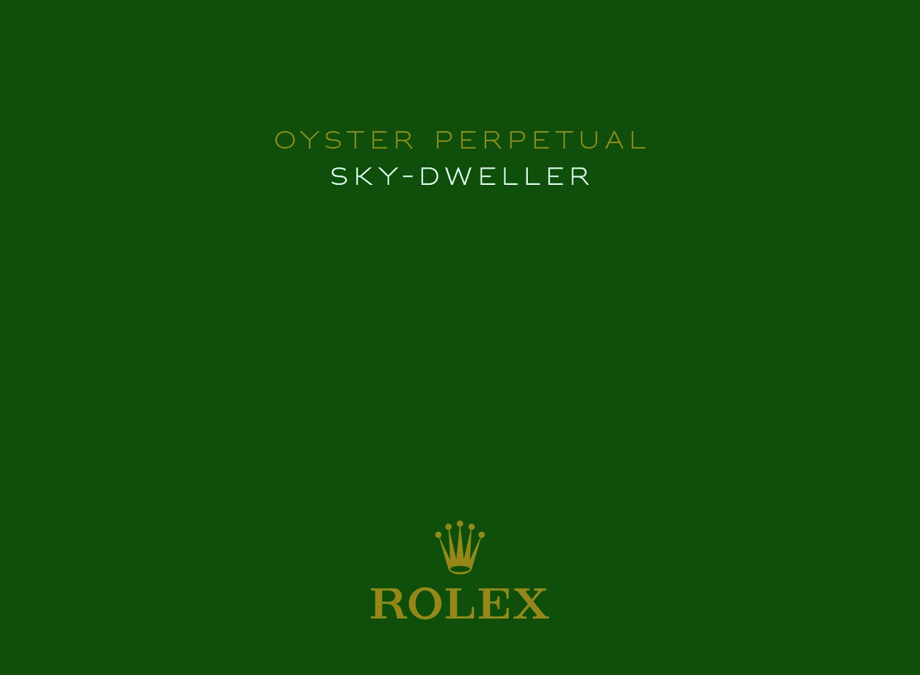 Rolex Sky-Dweller Oystersteel Yellow Gold White Calendar & GMT Dial Jubilee Men's Watch 336933-0006