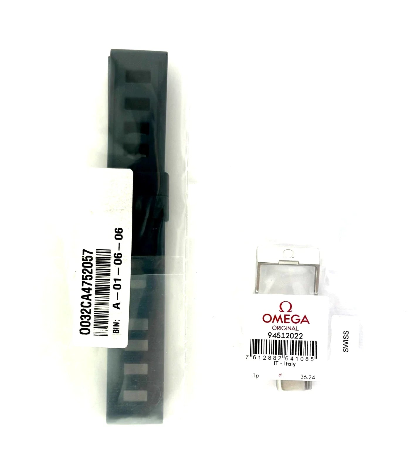 Omega Seamaster 20mm Blue Rubber Strap O032CA4752057