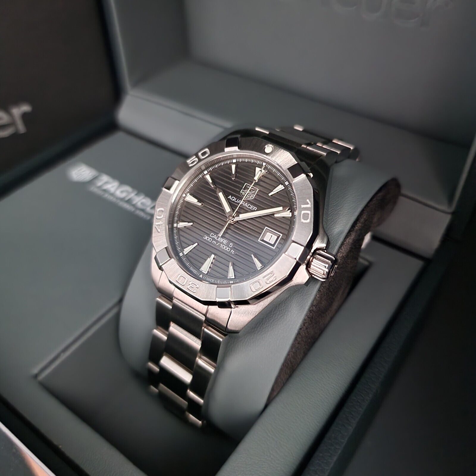 Tag Heuer Aquaracer Anthracite Dial Watch for Men - WAY2113.BA0928