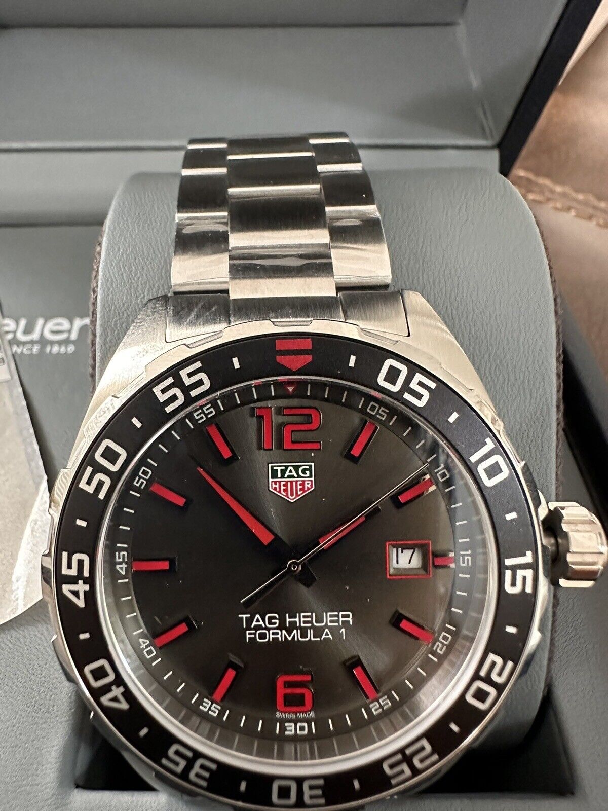 Tag Heuer Formula 1 Anthracite Dial Watch for Men - WAZ1018.BA0842
