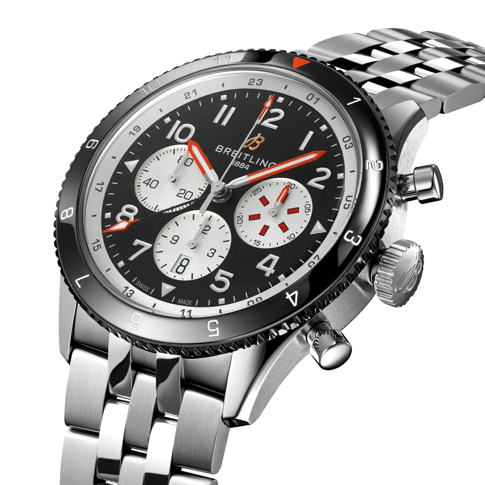 Breitling Aviator Super AVI B04 Chronograph Mosquito Men's Watch YB04451A1B1A1