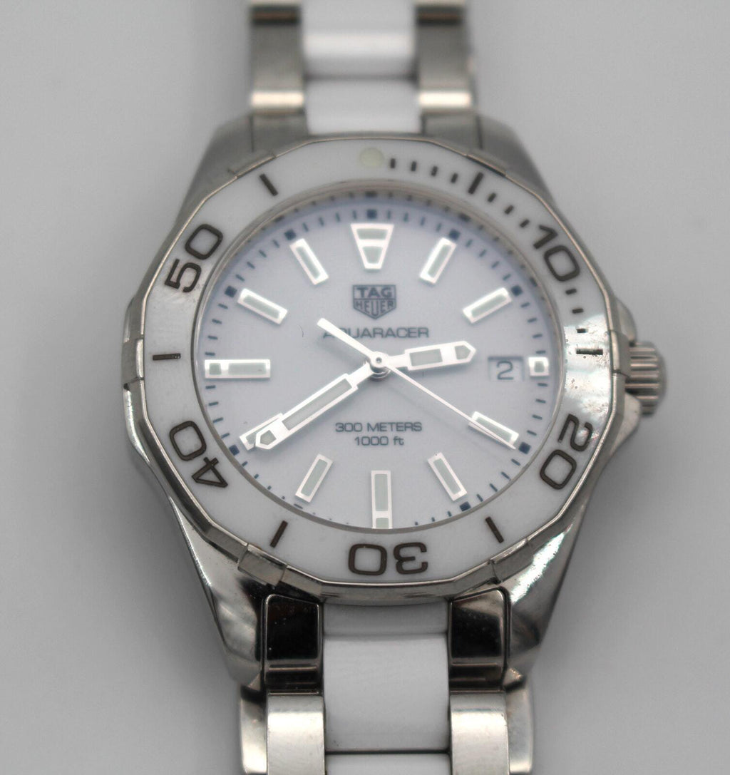 Tag Heuer Aquaracer White Dial Watch for Women - WAY131B.BA0914