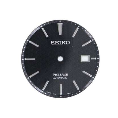 Seiko Presage Sharp Edged Series Black Dial Black Steel Strap Watch For Men - SPB229J1