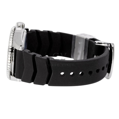 Seiko Shogun Prospex Titanium Divers Automatic White Dial Black Rubber Strap Watch For Men - SPB191J1