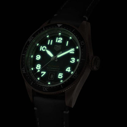 Tag Heuer Autavia Olive Green Dial Watch for Men - WBE5190.FC8268