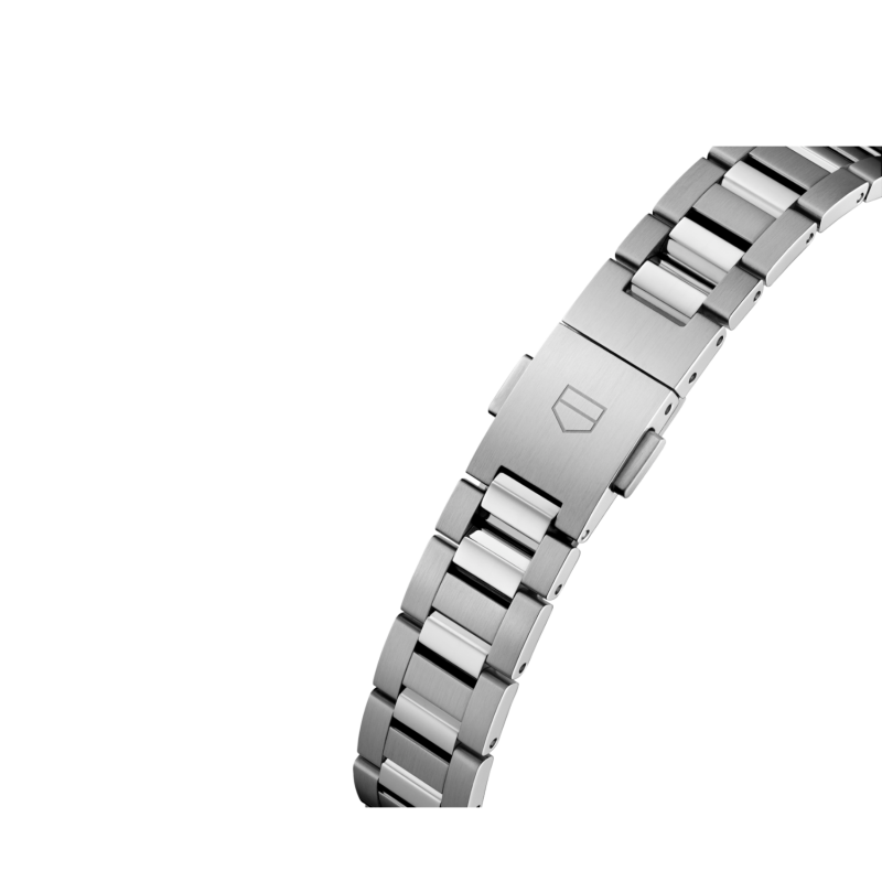 Tag Heuer Carrera Date Diamonds Mother of Pearl Dial Silver Steel Strap Watch for Women - WBN2414.BA0621