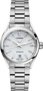 Tag Heuer Carrera Mother of Pearl Dial Silver Steel Strap Watch for Women - WBN2410.BA0621