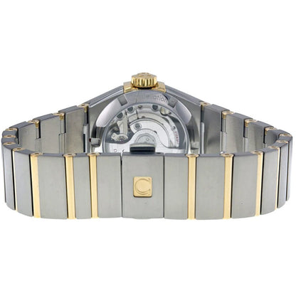 Omega Constellation Steel & 18k Yellow Gold Women's Watch 123.25.27.20.55.004