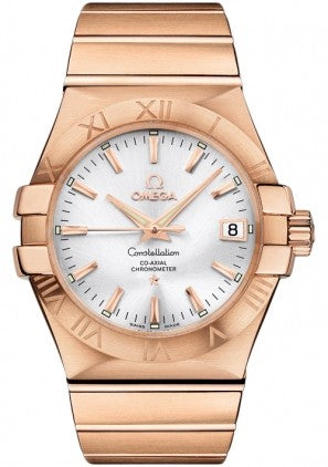 Omega Constellation Solid Rose Gold Men's Watch 123.50.35.20.02.001
