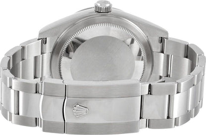Rolex Sky-Dweller Fluted Bezel Oystersteel Calendar & GMT Feature Men's Watch 326934-0003