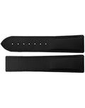 Omega 22mm Black Rubber Strap 98000366