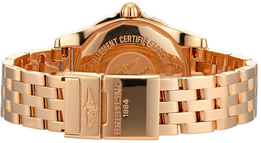 Breitling Galactic 29 Solid 18k Rose Gold Women's Watch H7234812/A791-791H