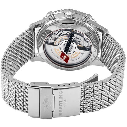 Breitling Navitimer B01 Chronograph 43 Swissair Steel Watch AB01211B1B1A1 / 154A