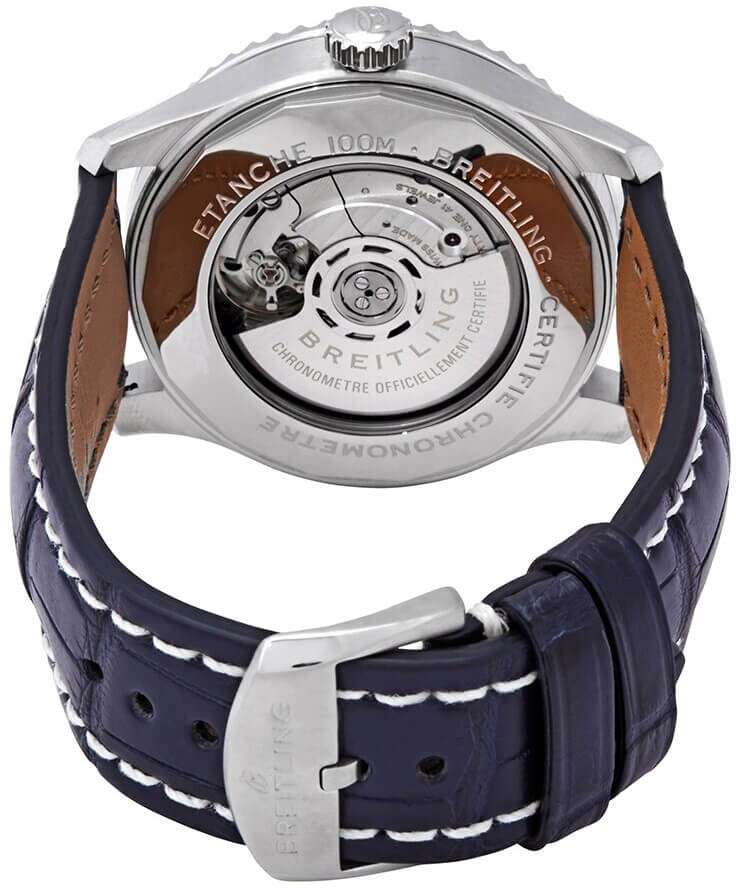 Breitling Navitimer Aviator 8 Unitime 43mm Silver Dial Men's Watch AB3521U01G1P2