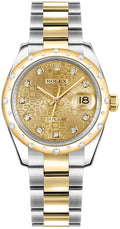 Rolex Datejust 31 Champagne Diamond Jubilee Watch 178343-0019