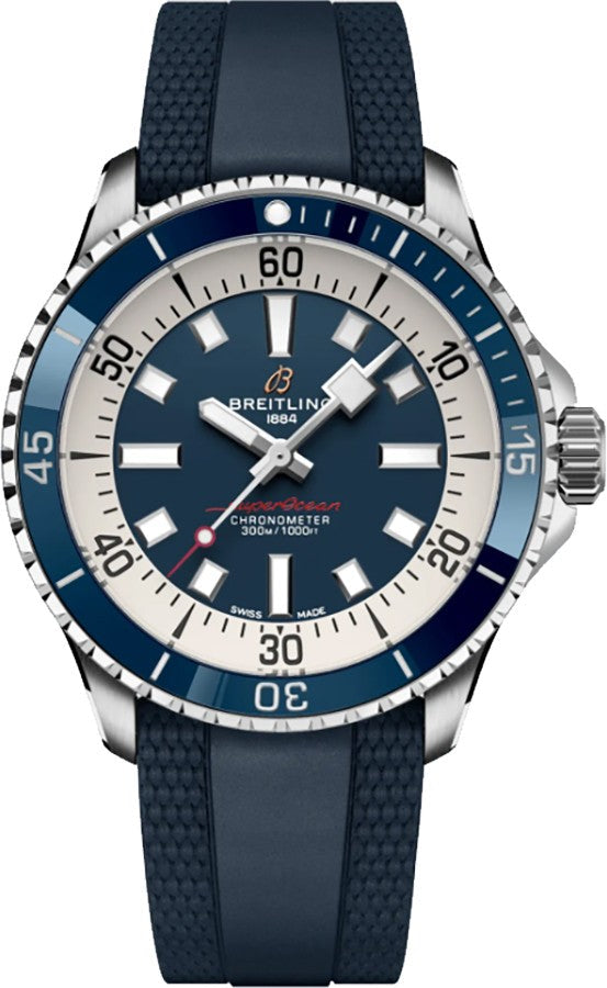 Breitling Superocean Automatic 42 Blue Dial Men's Watch A17375E71C1S1