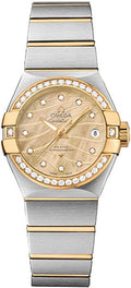 Omega Constellation Steel & Yellow Gold Women's Watch 123.25.27.20.57.002