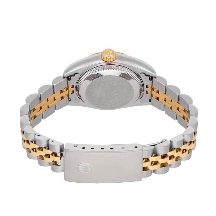 Rolex Lady-Datejust 26 Blue Diamond Dial Two-Tone Women's Watch 79173