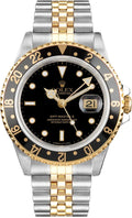 Rolex GMT-Master II Oystersteel & Yellow Gold Men's Watch 16713LN