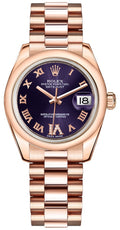 Rolex Datejust 31 Purple Dial Women's Watch 178245F-0033