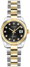 Rolex Lady-Datejust 26 Diamond Gold & Steel Women's Watch 179163