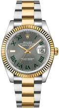 Rolex Datejust 36 Wimbledon Dial Luxury Watch 126233-0036