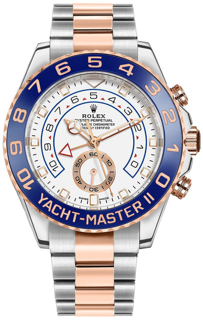 Rolex Yacht-Master II Steel & Rose Gold Luxury Men's Watch 116681-0002