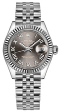 Rolex Lady-Datejust 28 Steel & White Gold Women's Watch 279174-0013