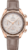 Omega Speedmaster 38 Diamond Bezel Men's Watch 324.68.38.50.02.003
