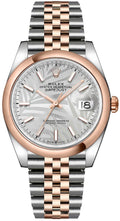 Rolex Datejust 36 Silver Palm Motif Dial 36mm Unisex Watch 126201-0031