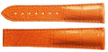 Omega 22mm Orange Leather Strap 98000148