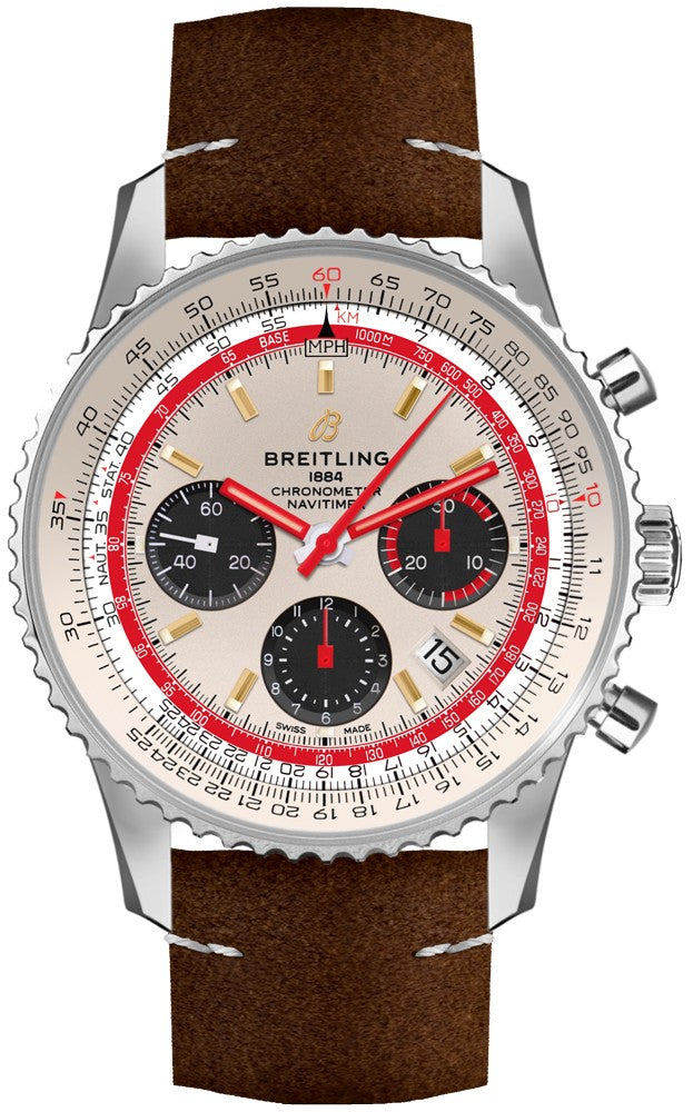 Breitling Navitimer Chronograph 43MM TWA Men's Watch AB01219A1G1X2