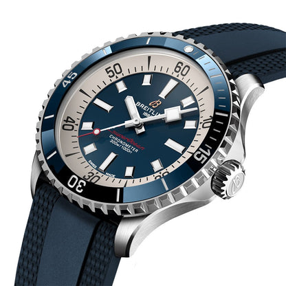 Breitling Superocean Automatic 42 Blue Dial Men's Watch A17375E71C1S1