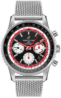 Breitling Navitimer B01 Chronograph 43 Swissair Steel Watch AB01211B1B1A1 / 154A