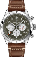 Breitling Aviator Super Avi B04 Curtiss Warhawk 46mm Men's Watch GMT Feature AB04452A1L1X1