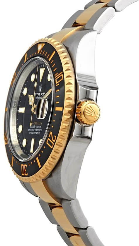 Rolex Sea-Dweller Yellow Gold & Oystersteel Men's Watch M126603-0001