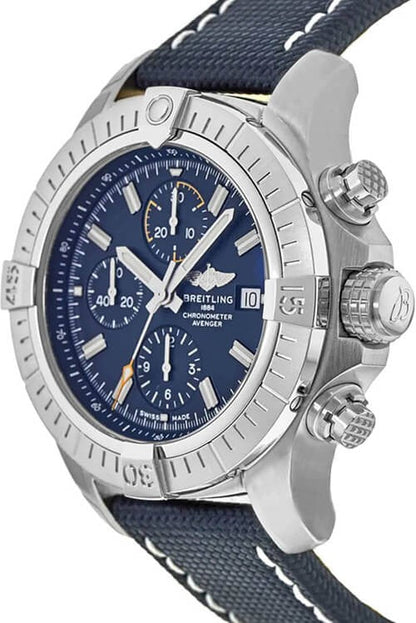 Breitling Avenger Chronograph 45 Blue Men's Watch A13317101C1X1
