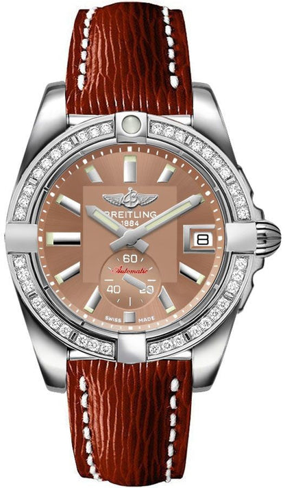 Breitling Galactic 36 Bronze Dial Women's Watch A3733053/Q582-216X