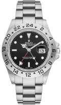 Rolex Explorer II Black Dial 40mm Oystersteel Men's GMT Watch 16570