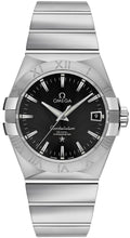 Omega Constellation Black Dial Steel Watch 123.10.35.20.01.001