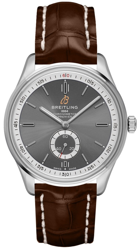 Breitling Premier Automatic 40 Anthracite Dial Men's Watch A37340351B1P1