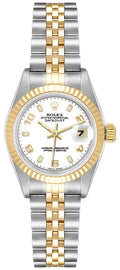 Rolex Lady-Datejust 26 White Dial Two-tone Women's Watch 69173