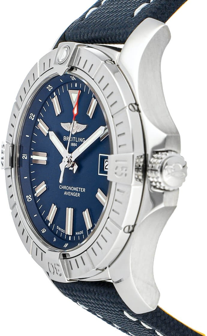 Breitling Avenger Automatic 43 Blue Dial Steel Men's Watch A17318101C1X2