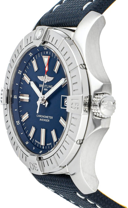 Breitling Avenger Automatic 43 Blue Dial Steel Men's Watch A17318101C1X2