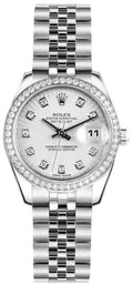 Rolex Lady-Datejust 26 Silver Jubilee Dial Women's Watch 179384