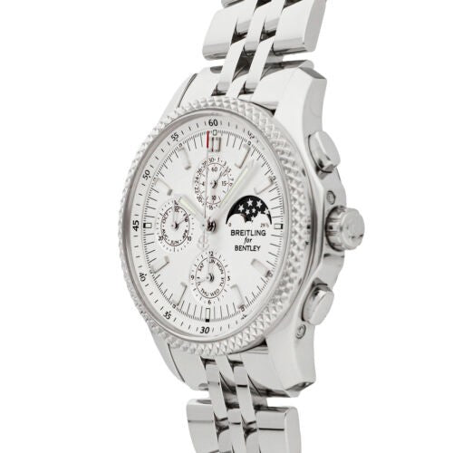 Breitling Bentley Mark VI Silver Dial Men's Watch P1936212/G629-973A