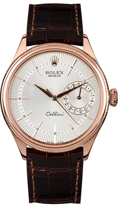 Rolex Cellini Date Rose Gold Men's Luxury Watch 50515