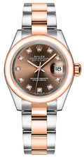 Rolex Lady-Datejust 28 Rose Gold & Steel Women's Watch 279161-0012