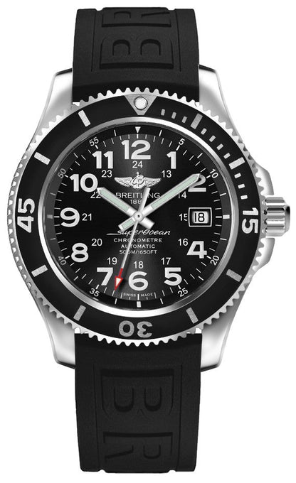 Breitling Superocean II 42 Black Dial Men's Watch A17365C91B1S2